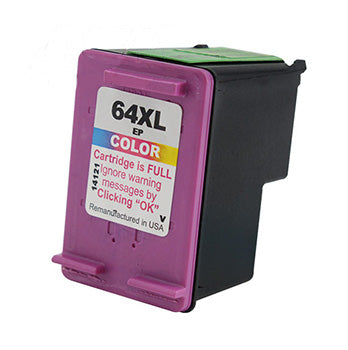 HP 64XL / N9J91AN Tri-Color (Cyan/Magenta/Yellow) - Inkjet Cartridge