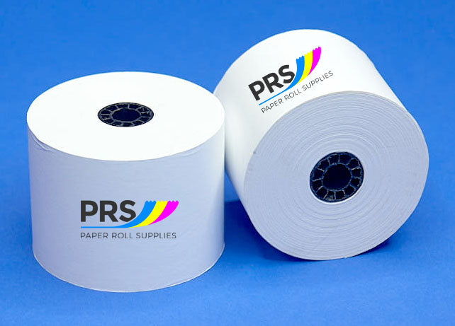 2 1/4" (58mm) x 165' - 50 Rolls - Single ply bond paper roll