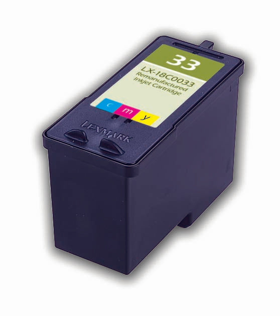 18C0033 / 33 Tri-Color - Lexmark Inkjet Cartridge