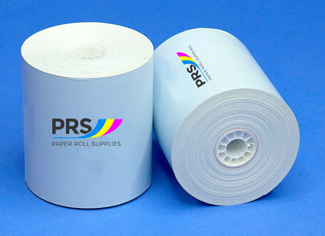 3 1/8" (80mm) x 230' - 50 Rolls - Thermal paper - blue