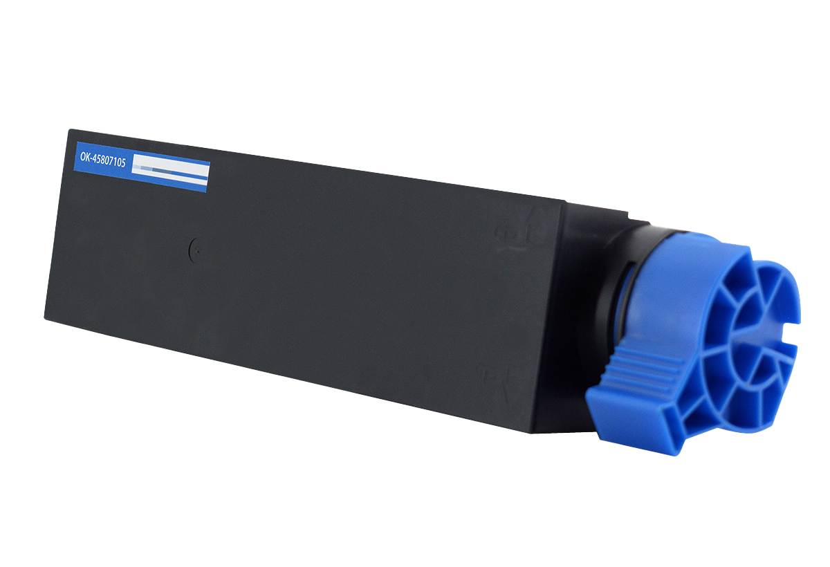 45807105 / 45807106 / 45807107 / B412 Black - Okidata Toner Cartridge