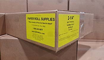 2 5/16" x 200' - 50 Rolls - Thermal paper roll - 612516