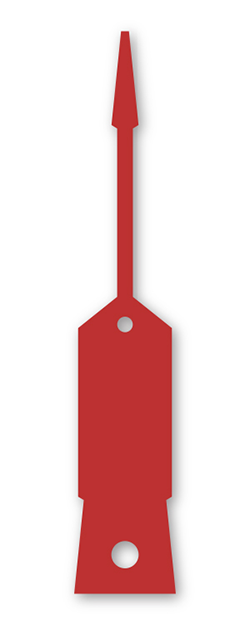 Self-locking key tags (form slkt)