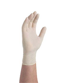 Powder free latex gloves