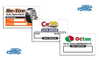 Caats™ brand - custom write-in reminder stickers - style 2