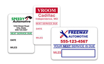 Caats™ brand - custom write-in reminder stickers - rolls - static cling