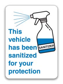 Caats™ brand - sanitized white - light adhesive labels - stock roll labels