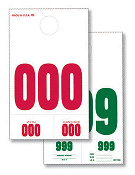 Caats™ brand - 3 digit long dispatch numbers