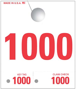 caats™ brand - 4 digit white service dispatch numbers (4dn)