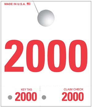 caats™ brand - 4 digit white service dispatch numbers (4dn)