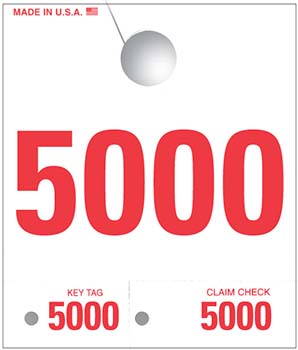 caats™ brand - 4 digit white service dispatch numbers (4dn)