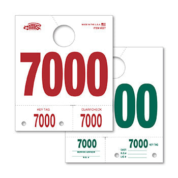 caats™ brand - 4 digit white service dispatch numbers (4dn)