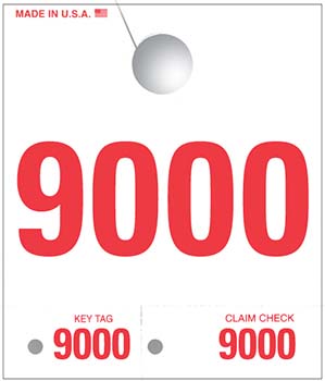 caats™ brand - 4 digit white service dispatch numbers (4dn)