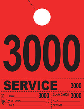 4 part service dispatch numbers