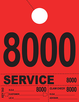 4 part service dispatch numbers