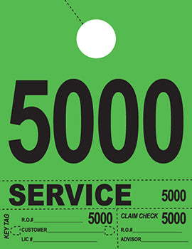 4 part service dispatch numbers