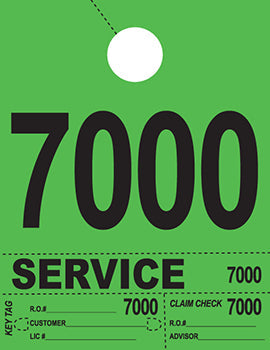 4 part service dispatch numbers