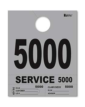 Heavy brite™ brand - 4 part service dispatch numbers