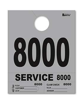 Heavy brite™ brand - 4 part service dispatch numbers