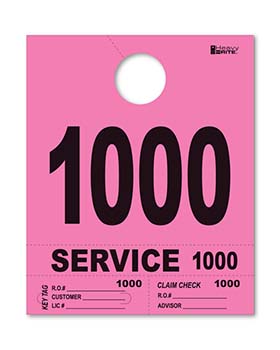 Heavy brite™ brand - 4 part service dispatch numbers