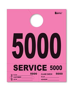 Heavy brite™ brand - 4 part service dispatch numbers