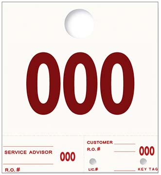 Caats™ brand - heavy stock side padded dispatch numbers (form hssp)