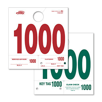 Caats™ brand - heavy stock side padded dispatch numbers (form hssp)