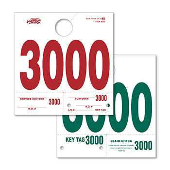 Caats™ brand - heavy stock side padded dispatch numbers (form hssp)