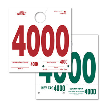 Caats™ brand - heavy stock side padded dispatch numbers (form hssp)