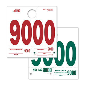 Caats™ brand - heavy stock side padded dispatch numbers (form hssp)