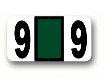 File right™ brand - number labels