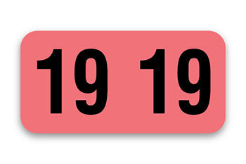 File Right™ Brand - 19 Year Labels