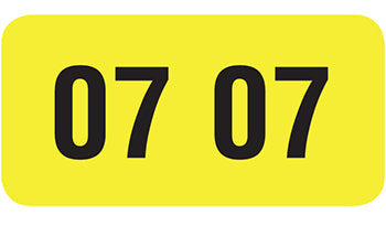 File Right™ Brand - 07 Year Labels