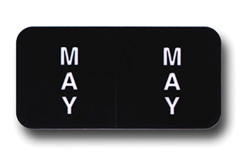 File Right™ Brand - MAY Month Labels