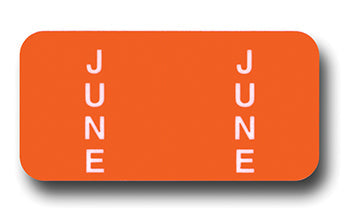 File Right™ Brand - JUNE Month Labels