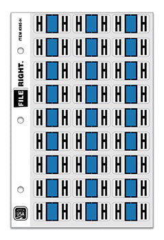 File right™ brand - alphabet labels