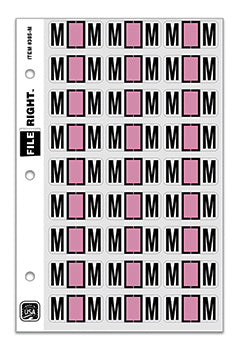 File right™ brand - alphabet labels