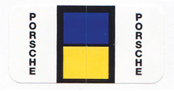 File right™ Brand - PORSCHE - Auto Makes Labels