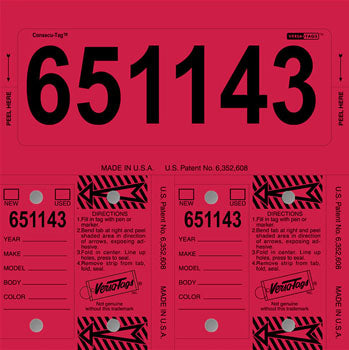 Control Tags - Numbered - Custom