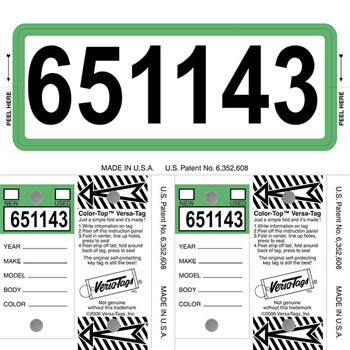 Color Tag Control Tag - Custom