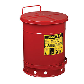 Just rite® brand - oily waste cans - 10 gallon