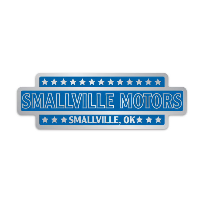 Domed auto decals - chrome