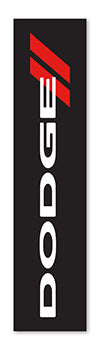 ViZi™ Brand - flat top swooper flag - regular
