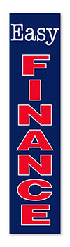 ViZi™ Brand - flat top swooper flag - large