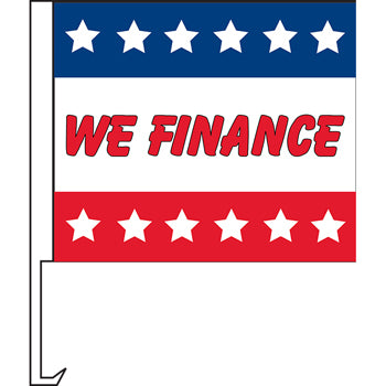 ViZi™ Brand - clip-on window flag