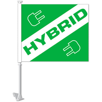ViZi™ Brand - clip-on window flag