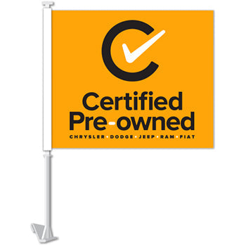 ViZi™ Brand - clip-on window flag