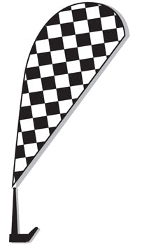 ViZi™ Brand - clip-on paddle flag - style 04