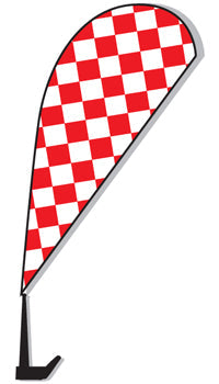 ViZi™ Brand - clip-on paddle flag - style 05