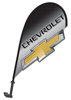 ViZi™ Brand - 3d clip-on paddle flag
